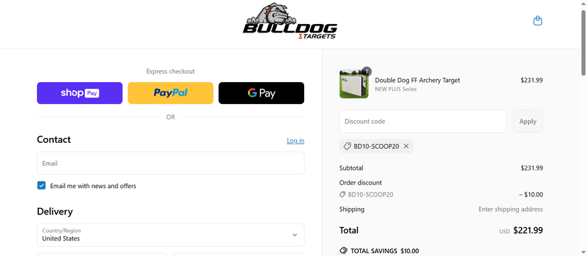 15% Off Coupon Code for Bulldog Targets - Claim Your Discount